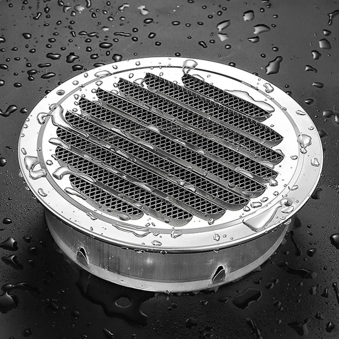 Round Stainless Steel Air Vent Grille Insect Protection