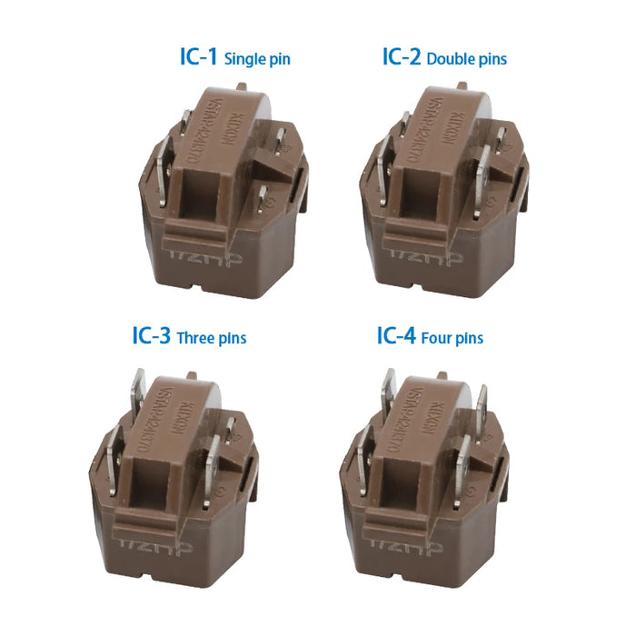 PTC 3/4 Pins Start Relay Refrigerator Freezer Compressor