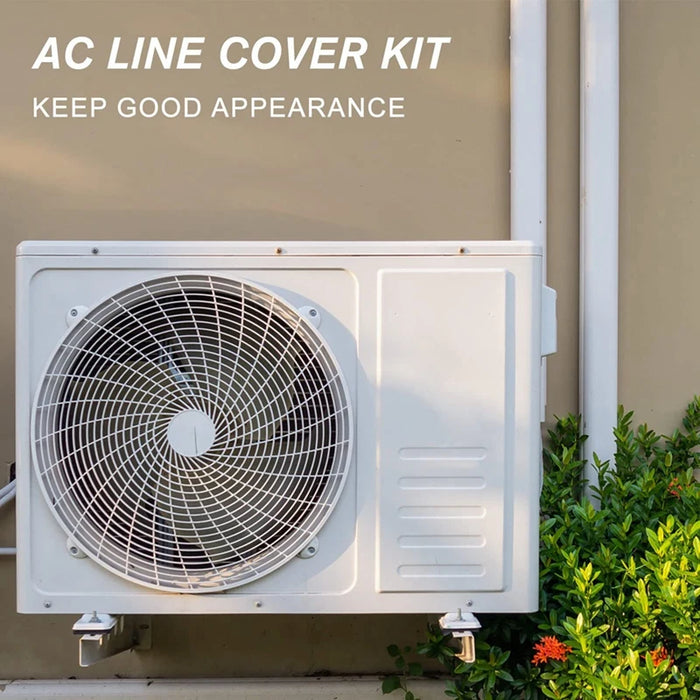 AC Line Cover Kit, Decorative PVC Tubing Cover Kit