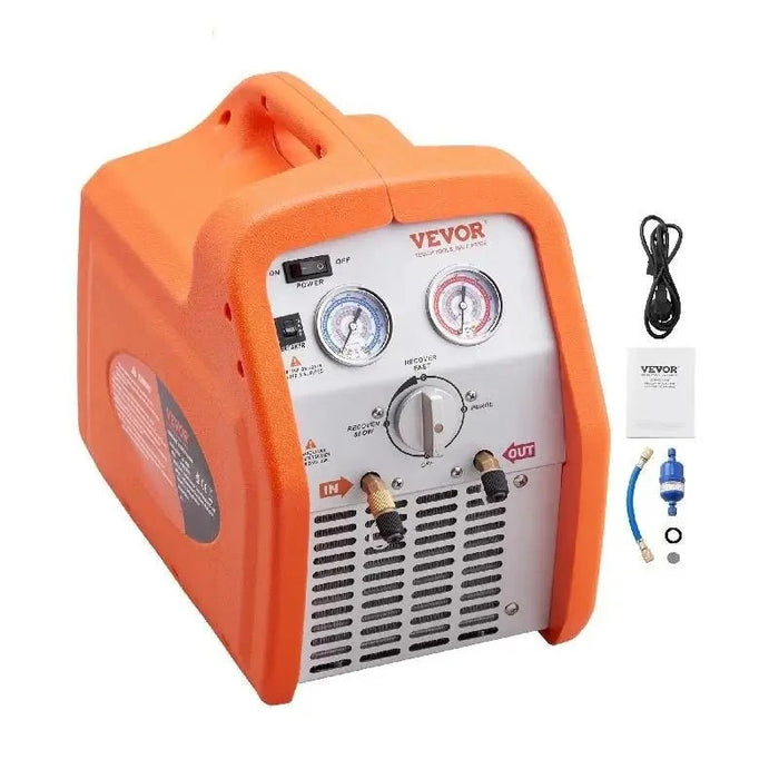 Portable 1HP/3/4 HP Refrigerant Recovery Machine