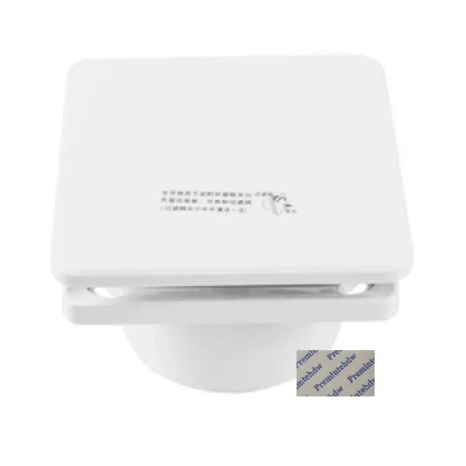 White ABS Round Square Built-in Air Vent